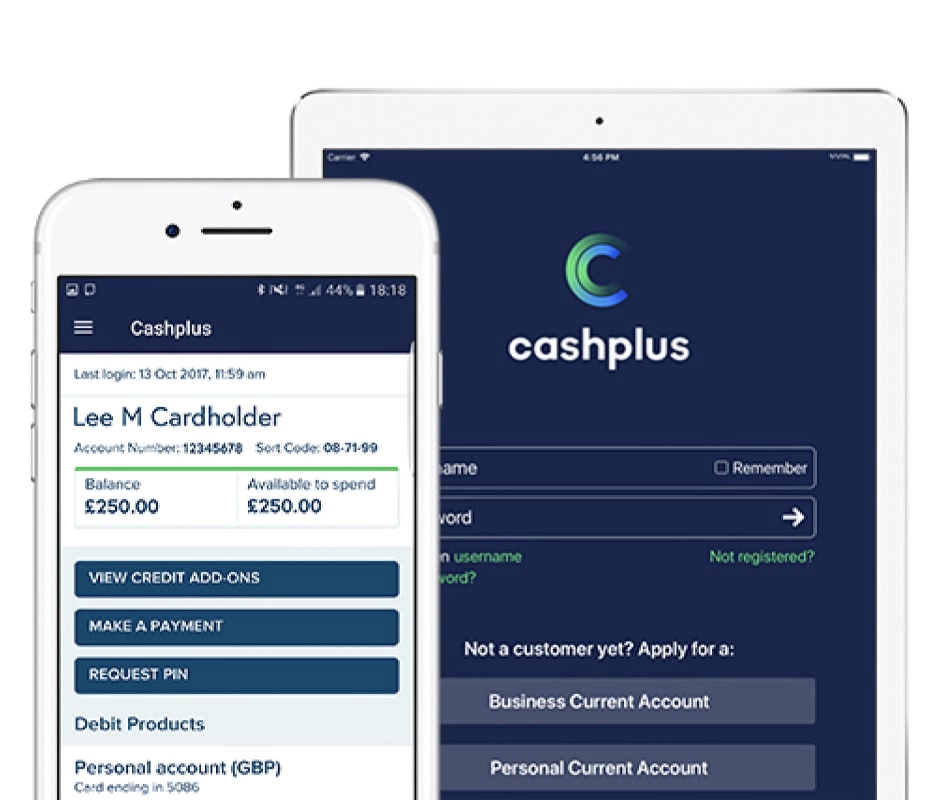 Cashplus business account app