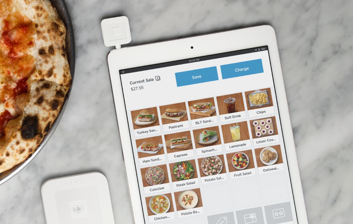 Square Reader for Contactless and Chip and Square Reader for Magstripe Square card readers