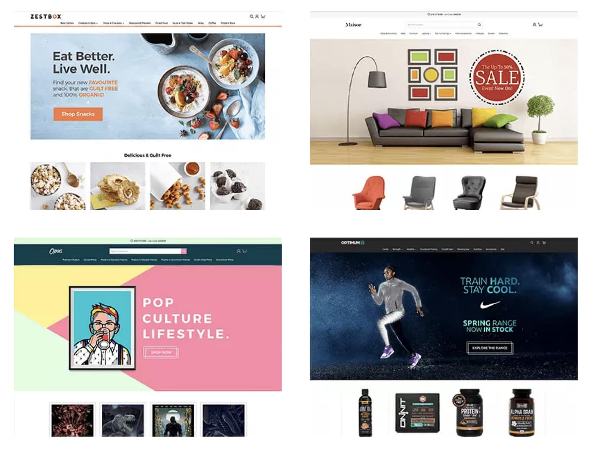 EKM example sites EKM themes
