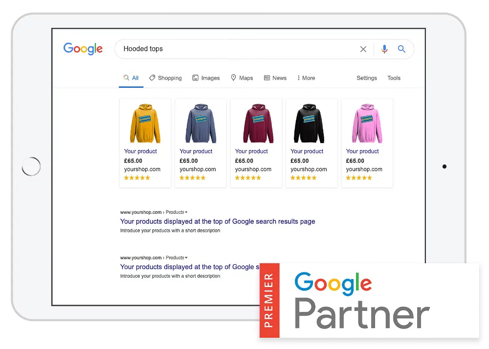 EKM Google Shopping Ads EKM Google Shopping