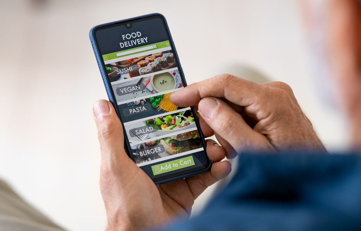 Online takeaway delivery order