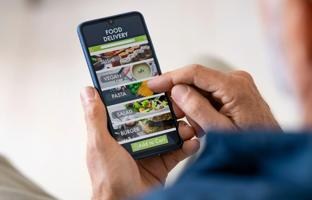 Online takeaway delivery order