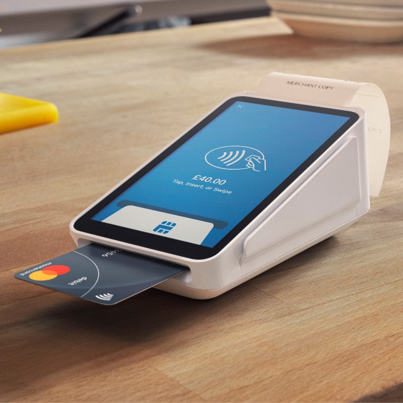 Square Terminal chip card payment Square Terminal chip card