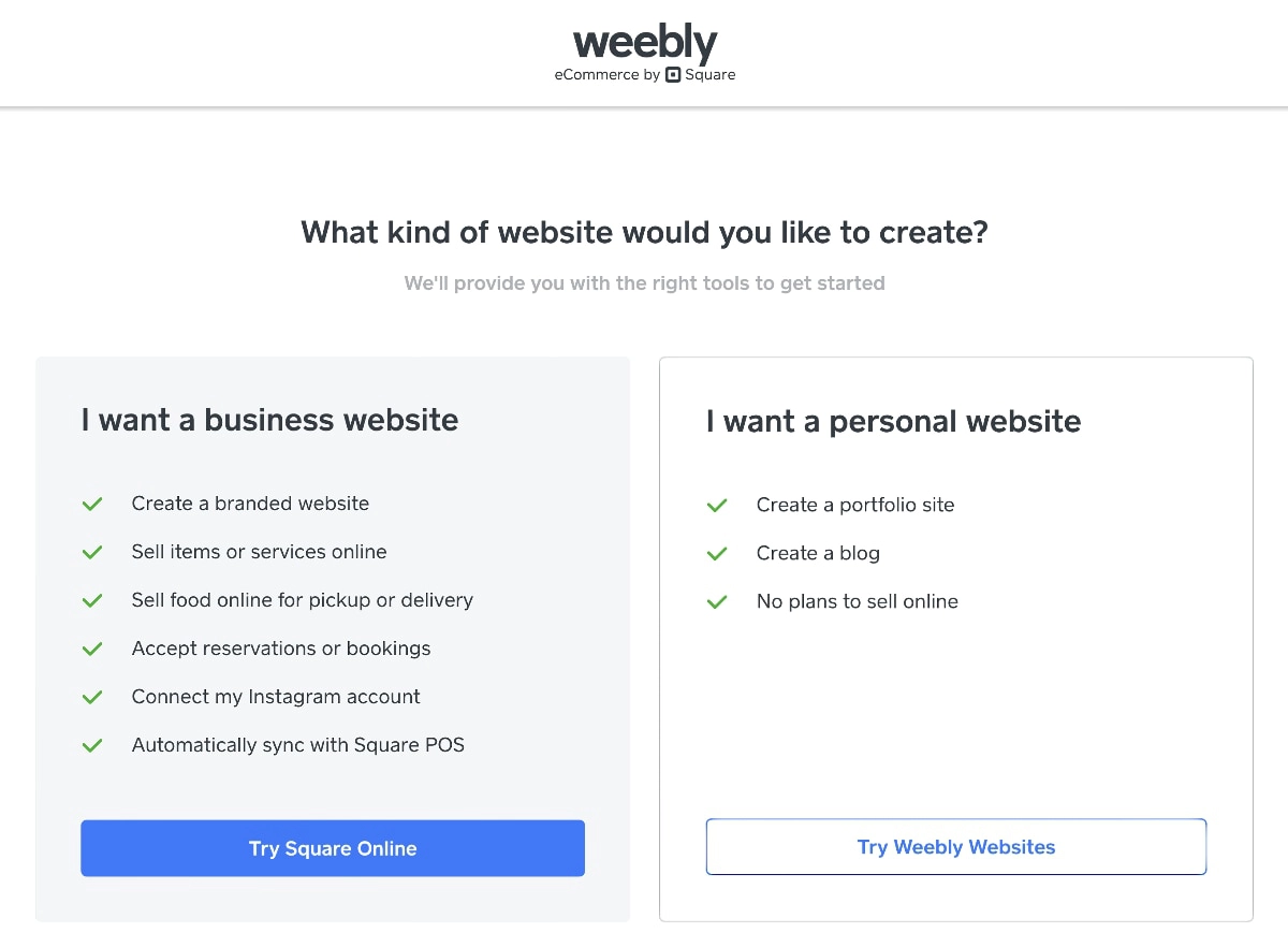 Weebly sign-up Weebly sign-up