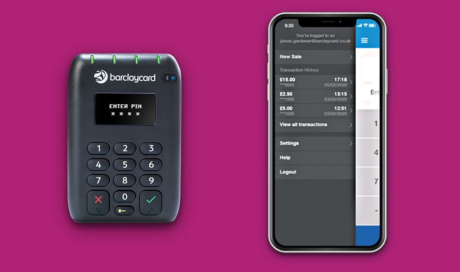 Barclaycard card reader with app Barclaycard card reader app