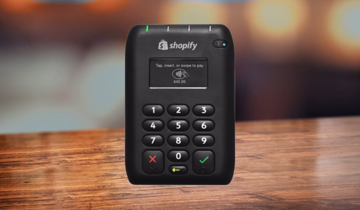 Shopify Tap Chip & Swipe Reader Shopify Tap Chip & Swipe Reader
