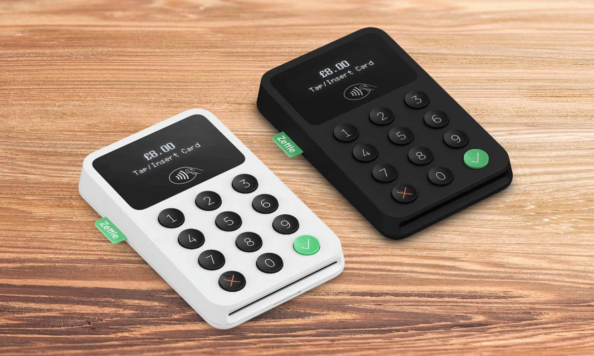 Zettle Reader white and black