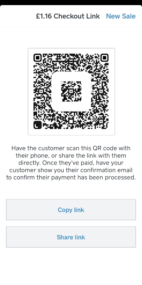 Square Checkout QR code Square Checkout QR code