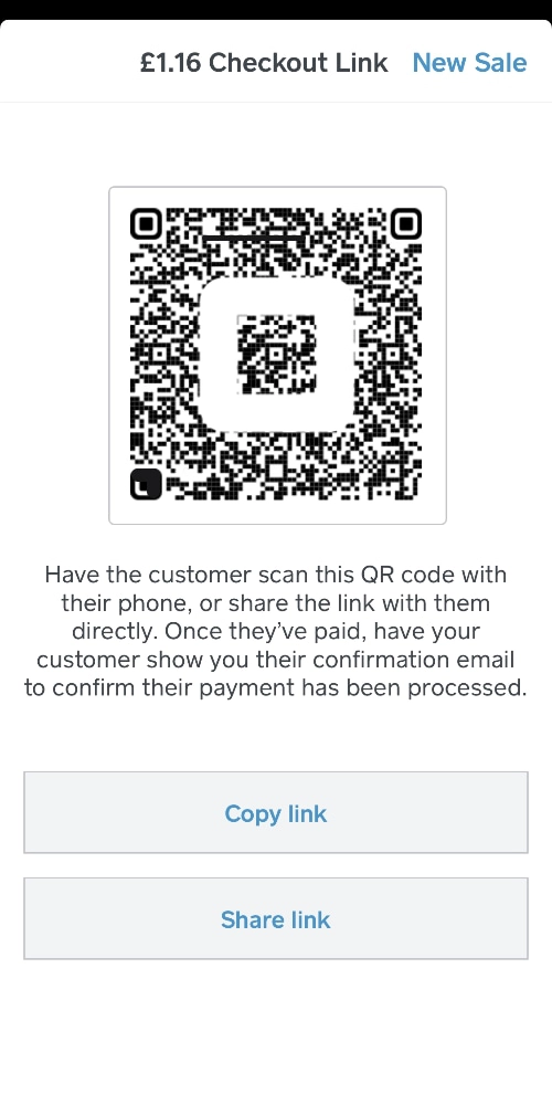 Square Checkout QR code Square Checkout QR code