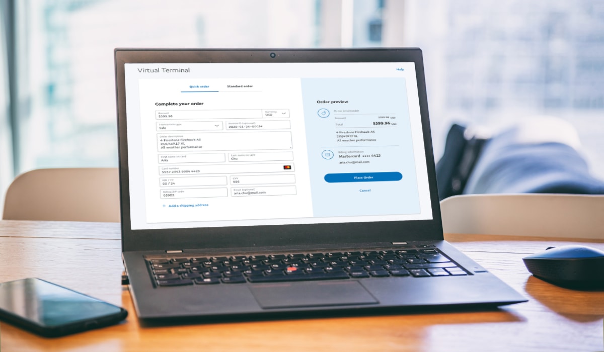 PayPal Virtual Terminal Australia