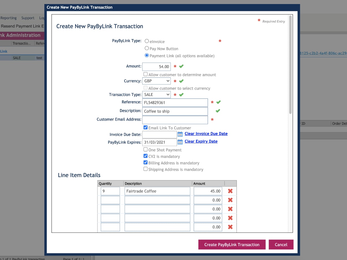 Takepayments Pay by Link Takepayments payment link