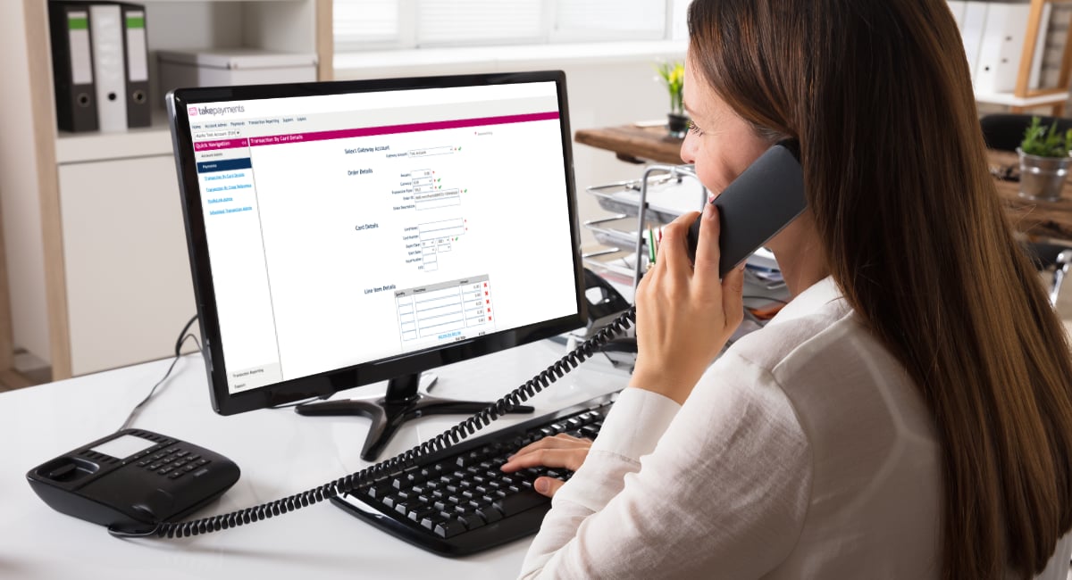 take payments virtual terminal