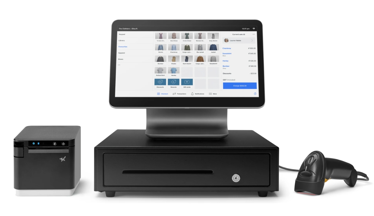 Square Register kit in Australia Square Register kit