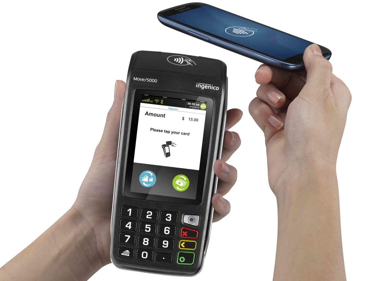 More Payments – Ingenico Move 5000 terminal More Payments EFTPOS