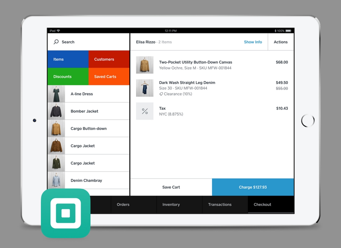 Square for Retail app Square for Retail app