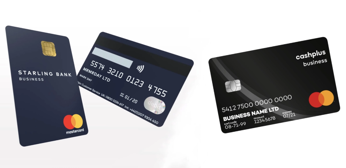 Starling Bank vs Cashplus Business cards