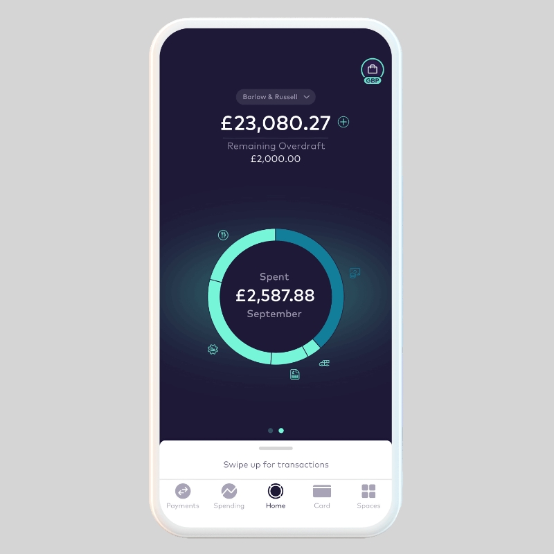 Starling Business account app