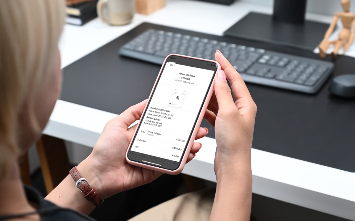 SumUp invoices app