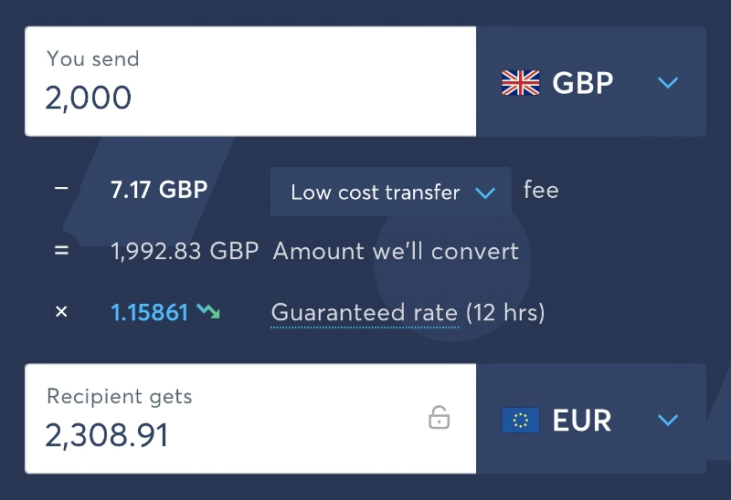 Wise transfer fee calculator Wise transfer fee calculator