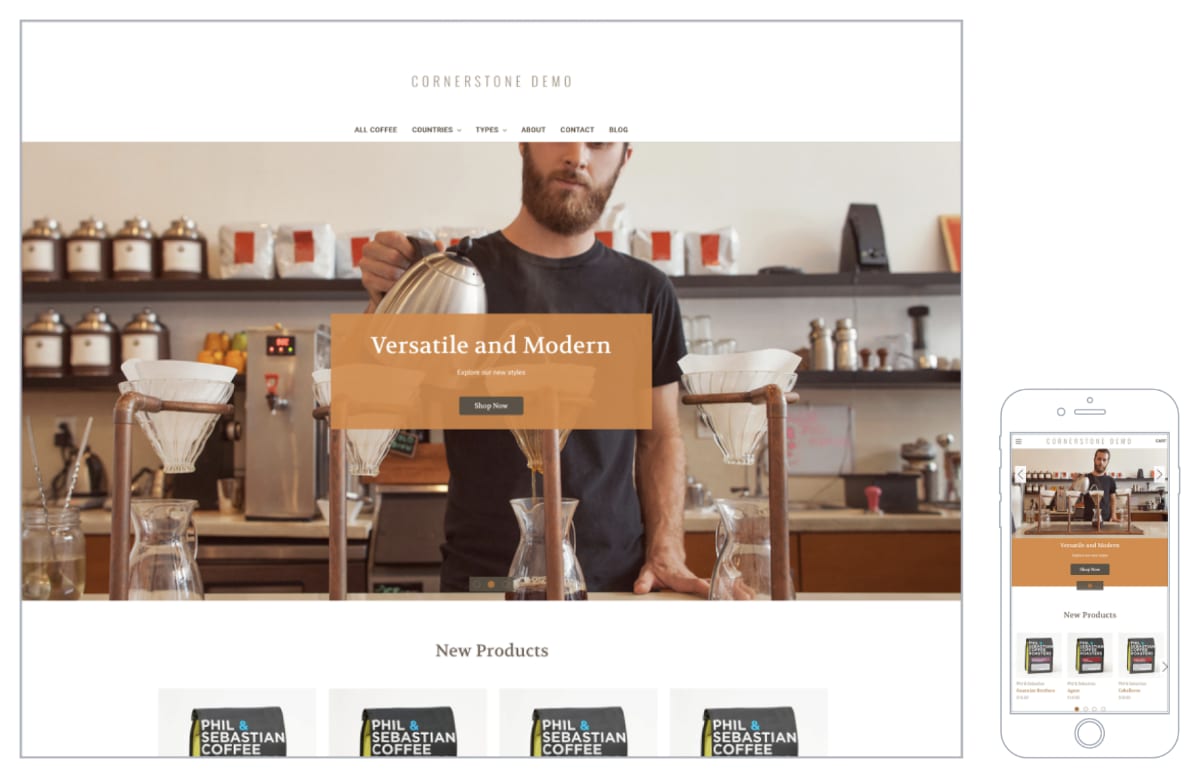 BigCommerce themes – free example BigCommerce themes