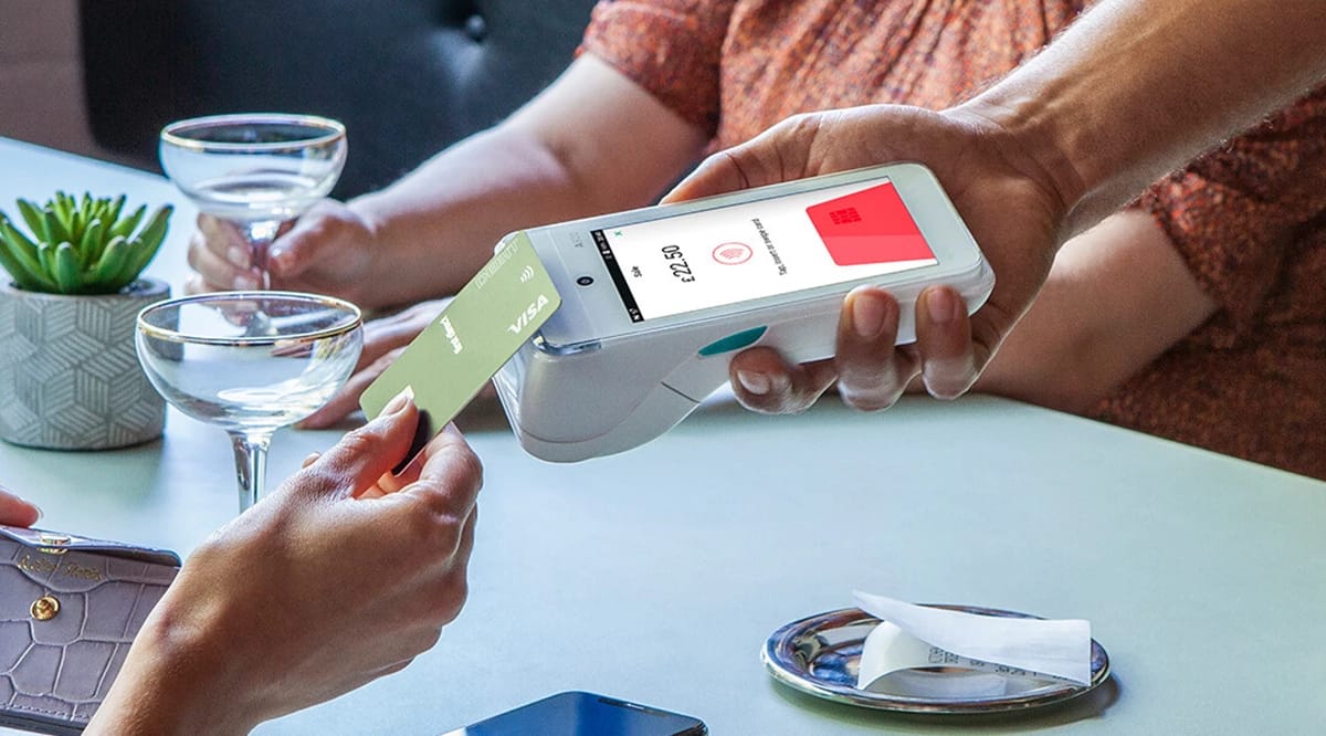 Dojo card terminal – table service Dojo card terminal