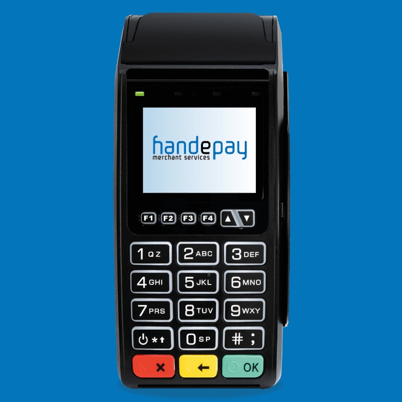 Handepay mobile and portable card machine Handepay card machine