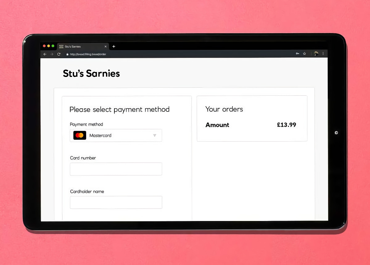 NatWest Tyl online payment page