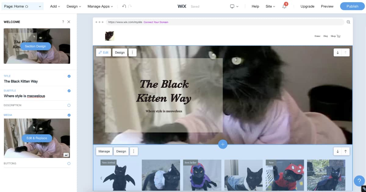 Wix ADI editor Wix ADI editor