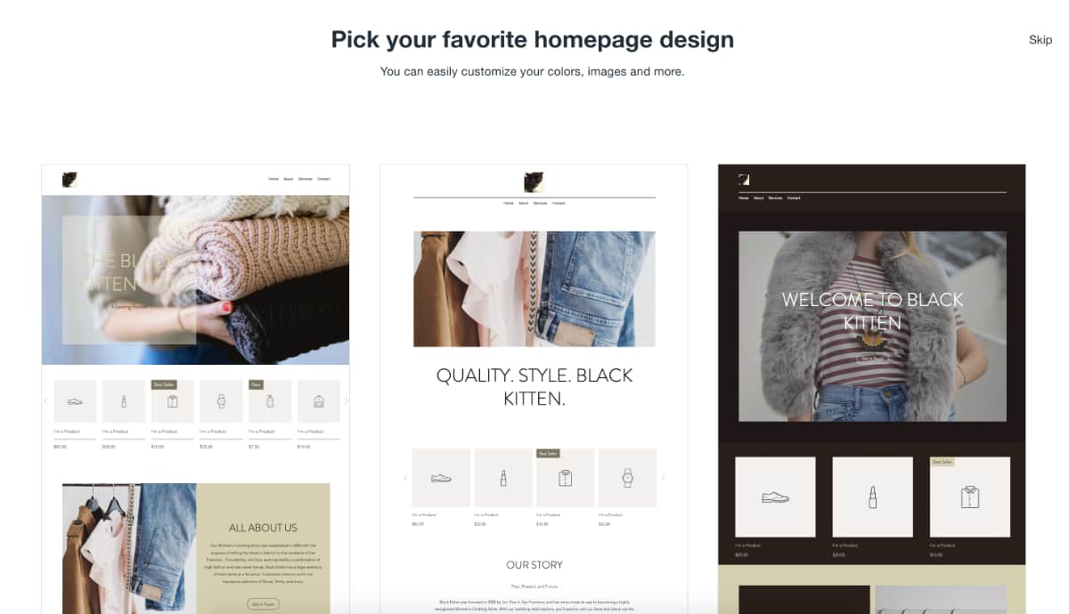 Wix ADI theme examples Wix ADI theme examples