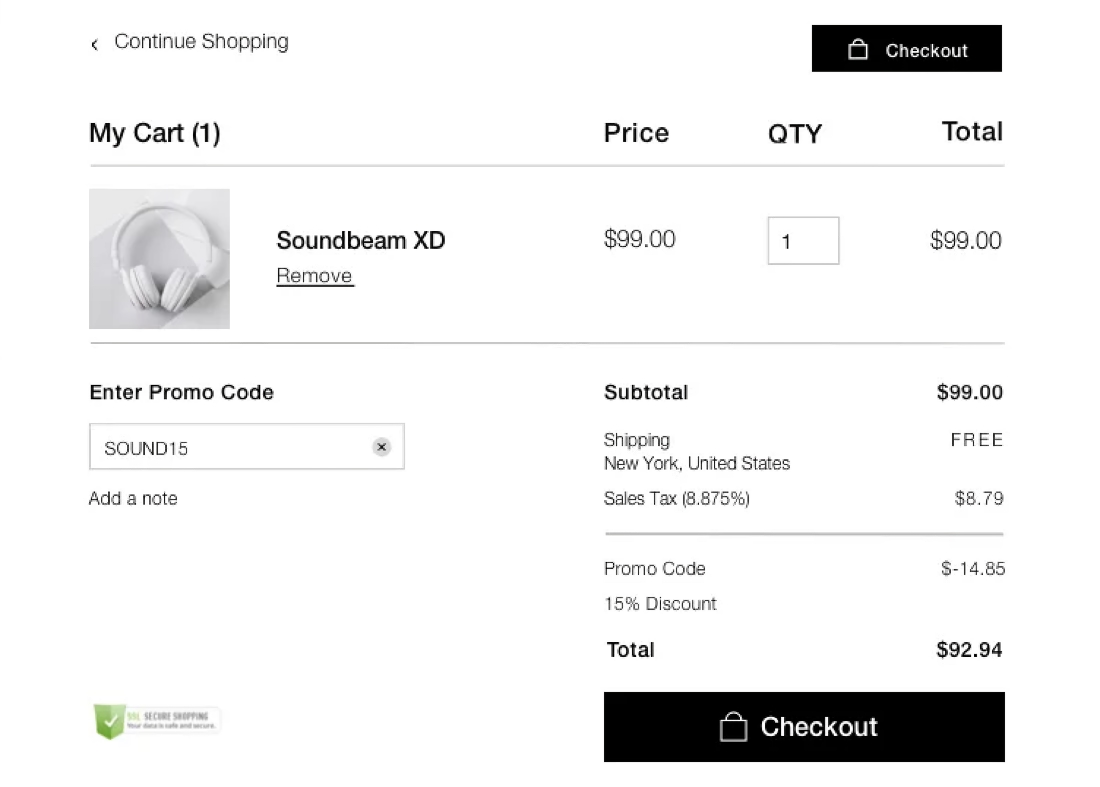 Wix Store checkout Wix Store checkout