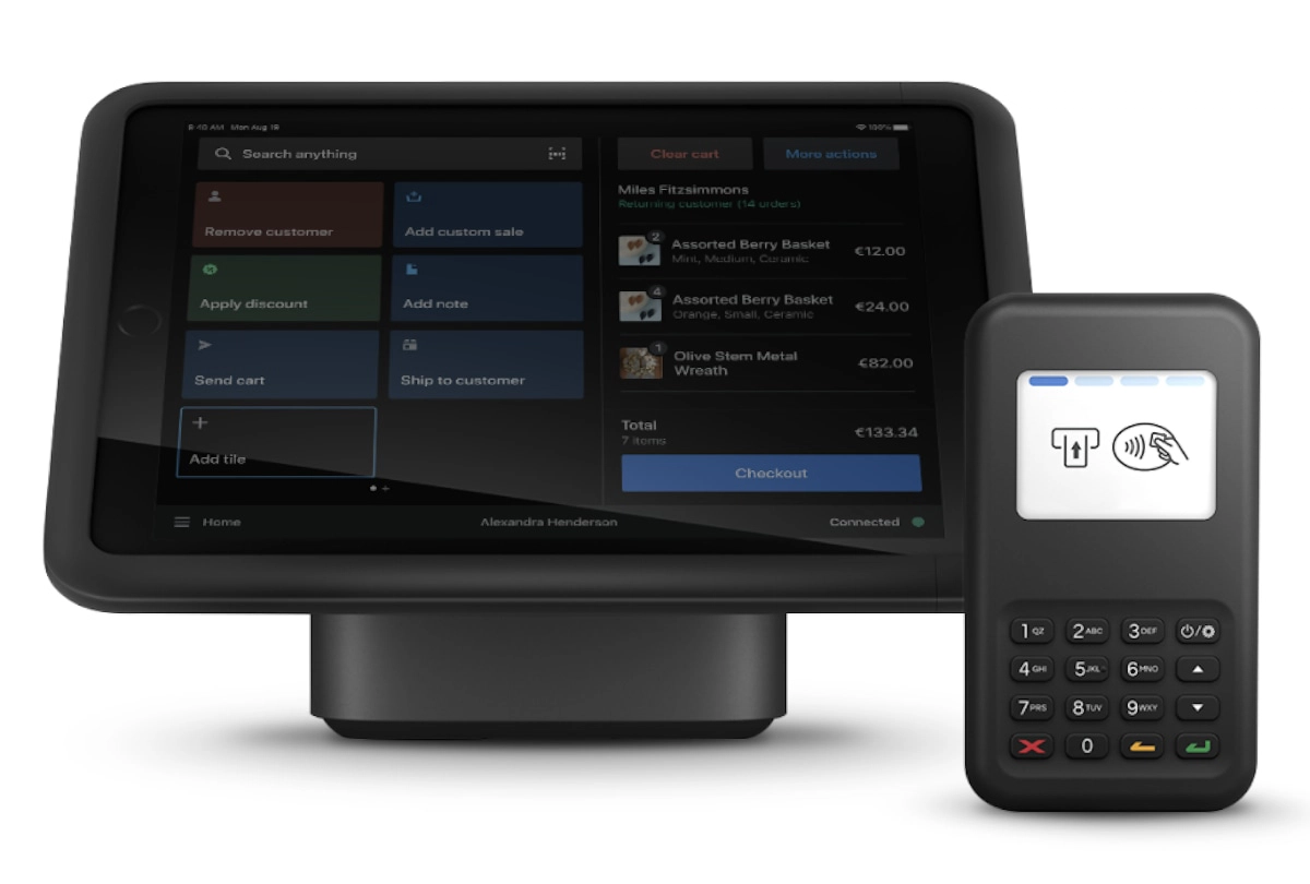 Shopify POS and WisePad 3 Reader Shopify POS WisePad 3 Reader