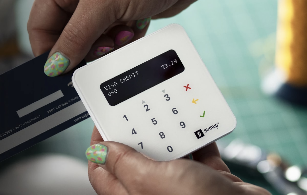 SumUp card reader – swipe payment SumUp card reader swipe