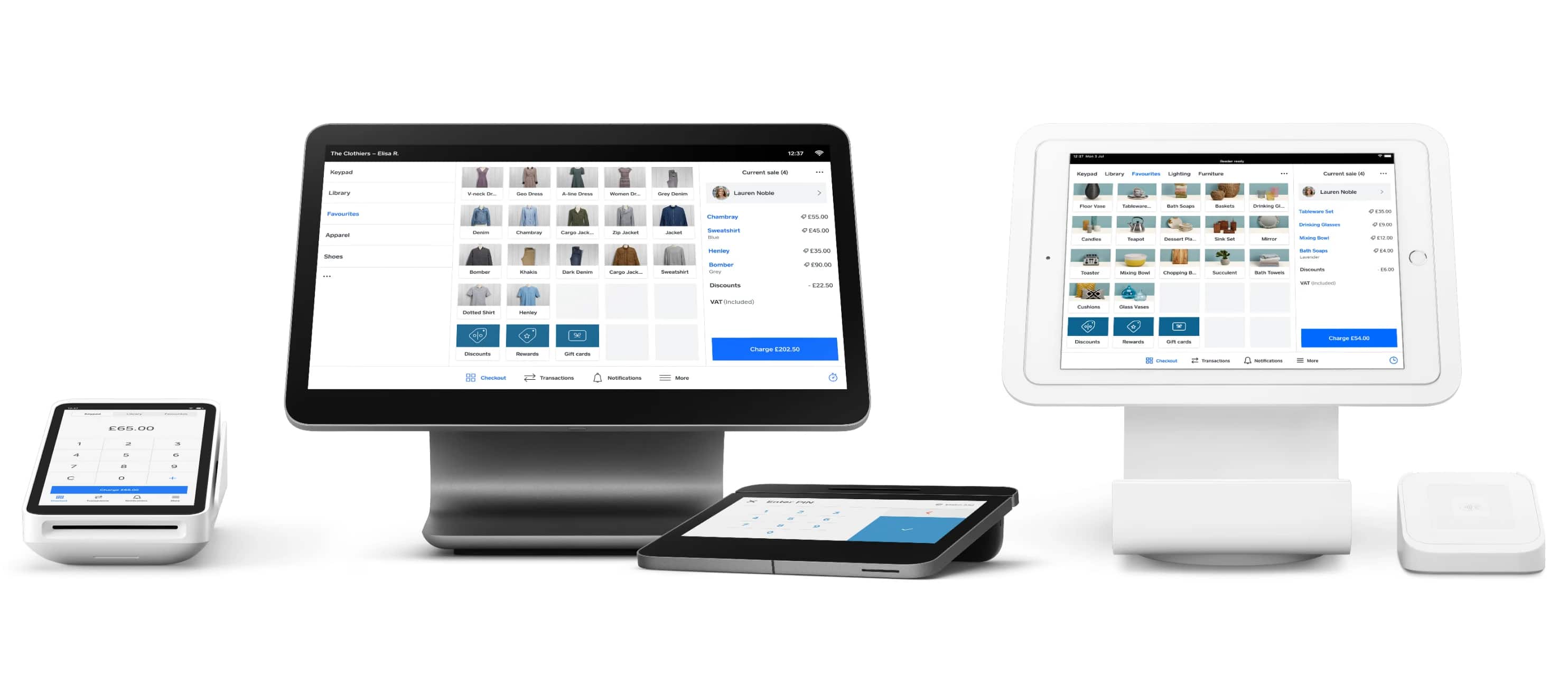 Square POS hardware terminals Square POS hardware