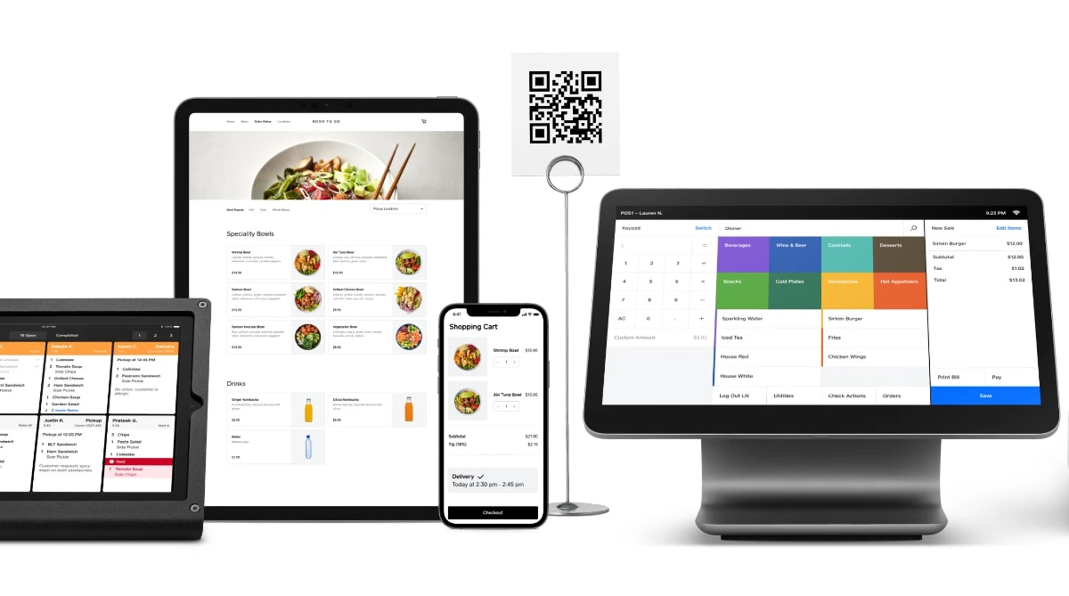 Square for Restaurants tools Square for Restaurants tools