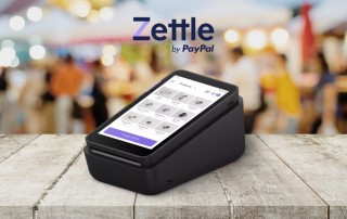 Zettle Terminal with printing dock