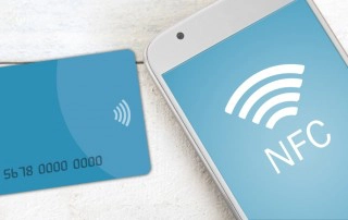 Contactless card payment on NFC phone