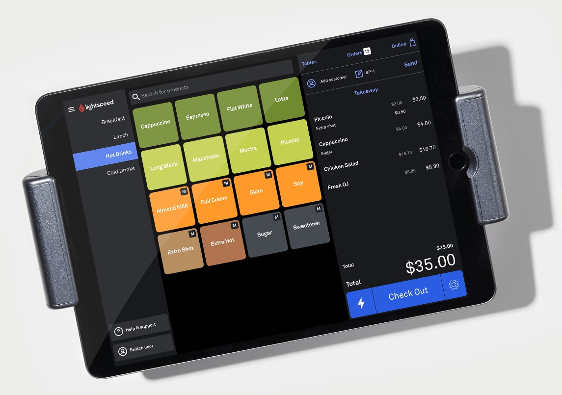 Lightspeed Restaurant iPad app Australia Lightspeed Restaurant iPad app