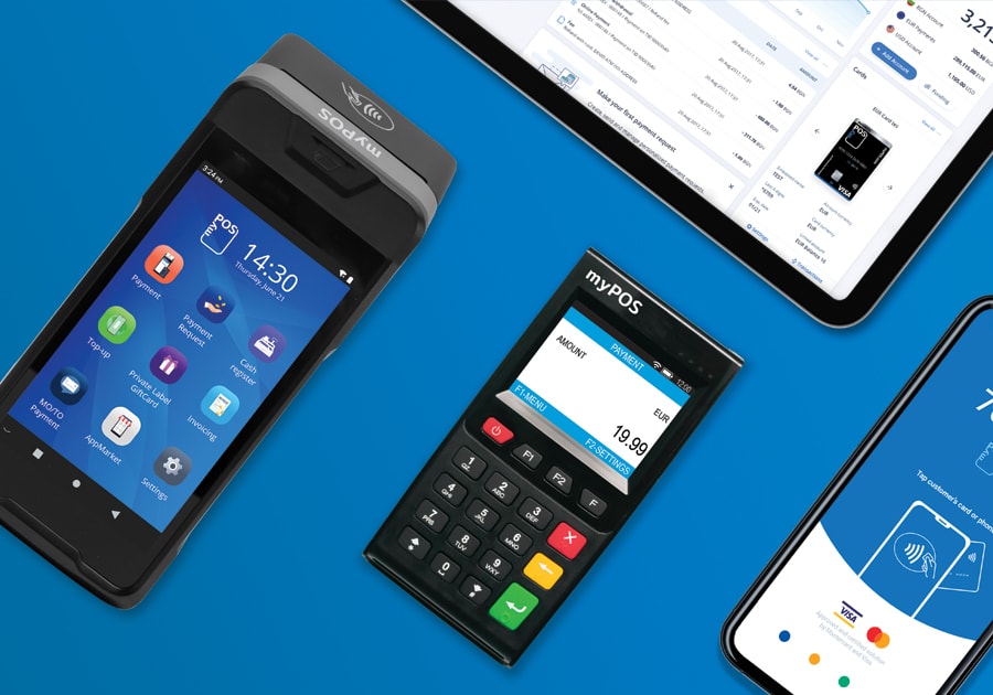 myPOS Carbon and myPOS Go terminals myPOS Carbon and myPOS Go terminals