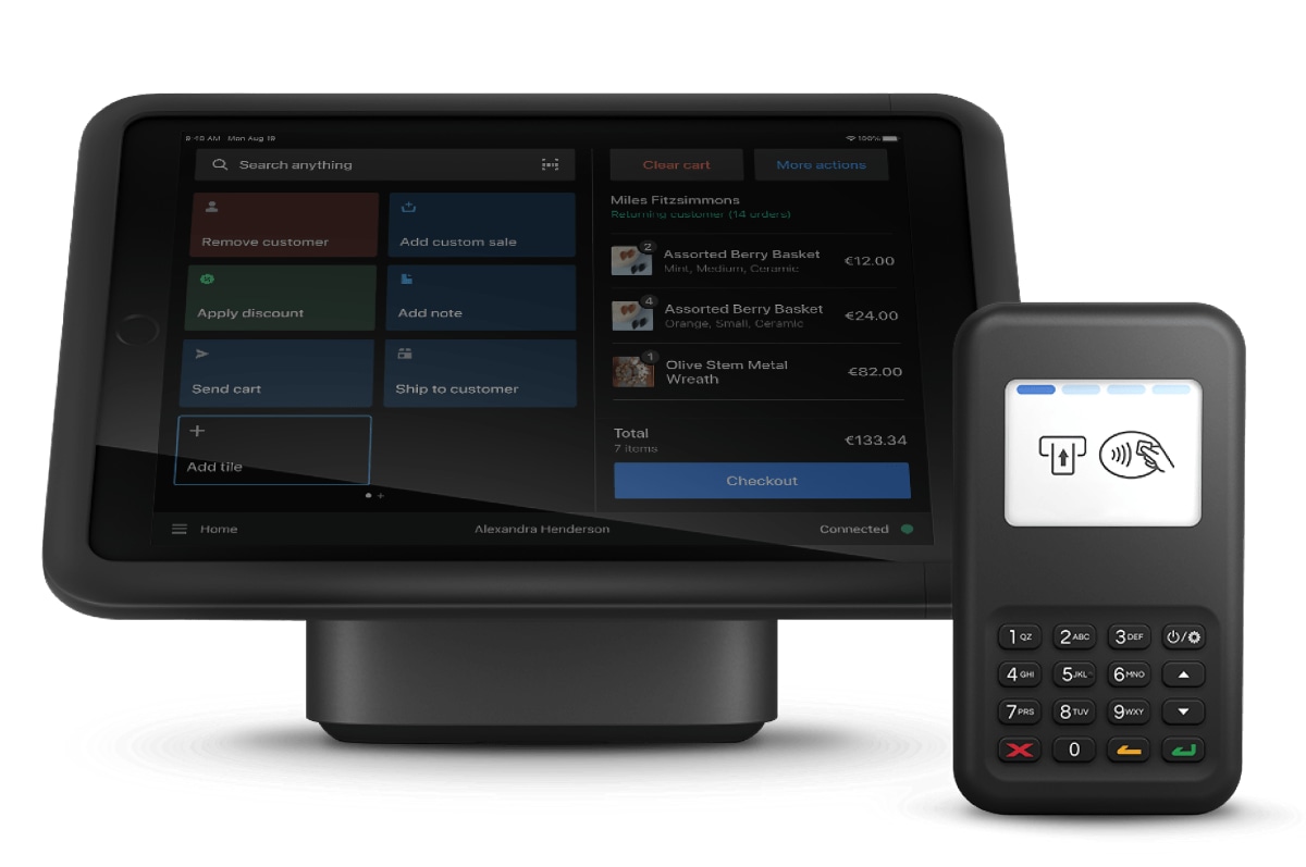 Shopify POS card reader