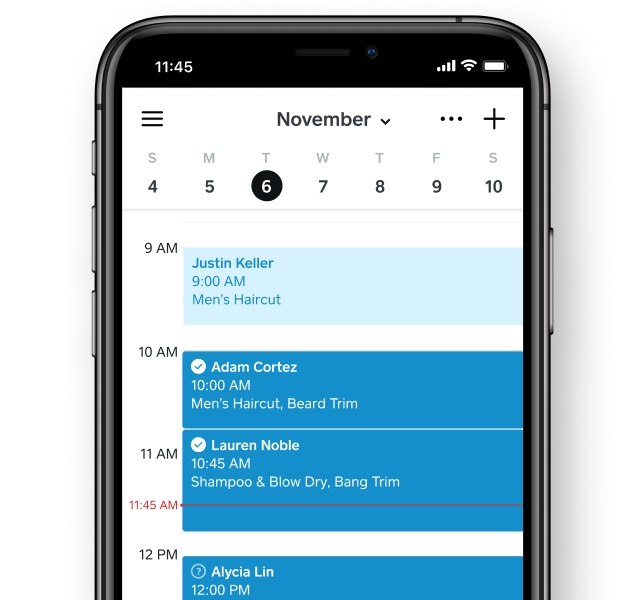 Square Appointments iPhone app Square Appointments iPhone app