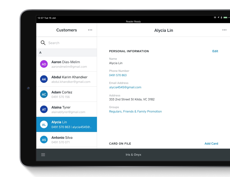Square customer directory Square customer directory