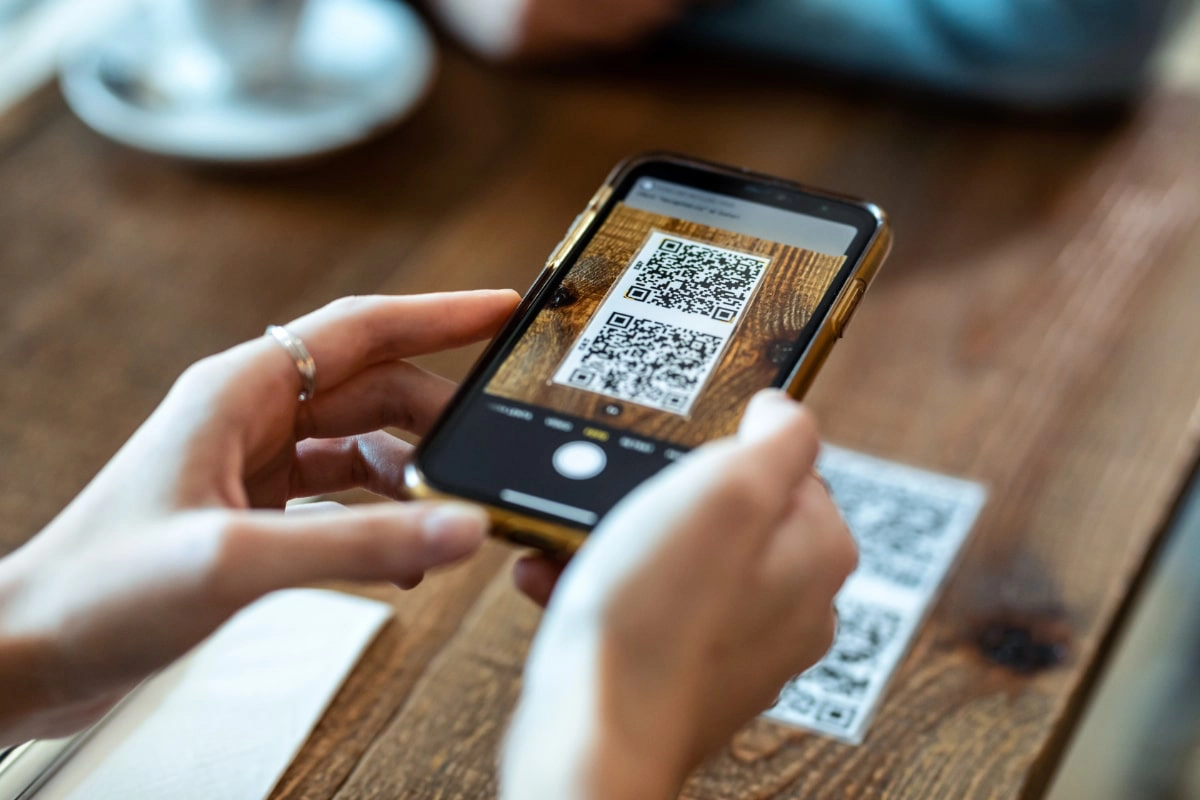 QR code table ordering