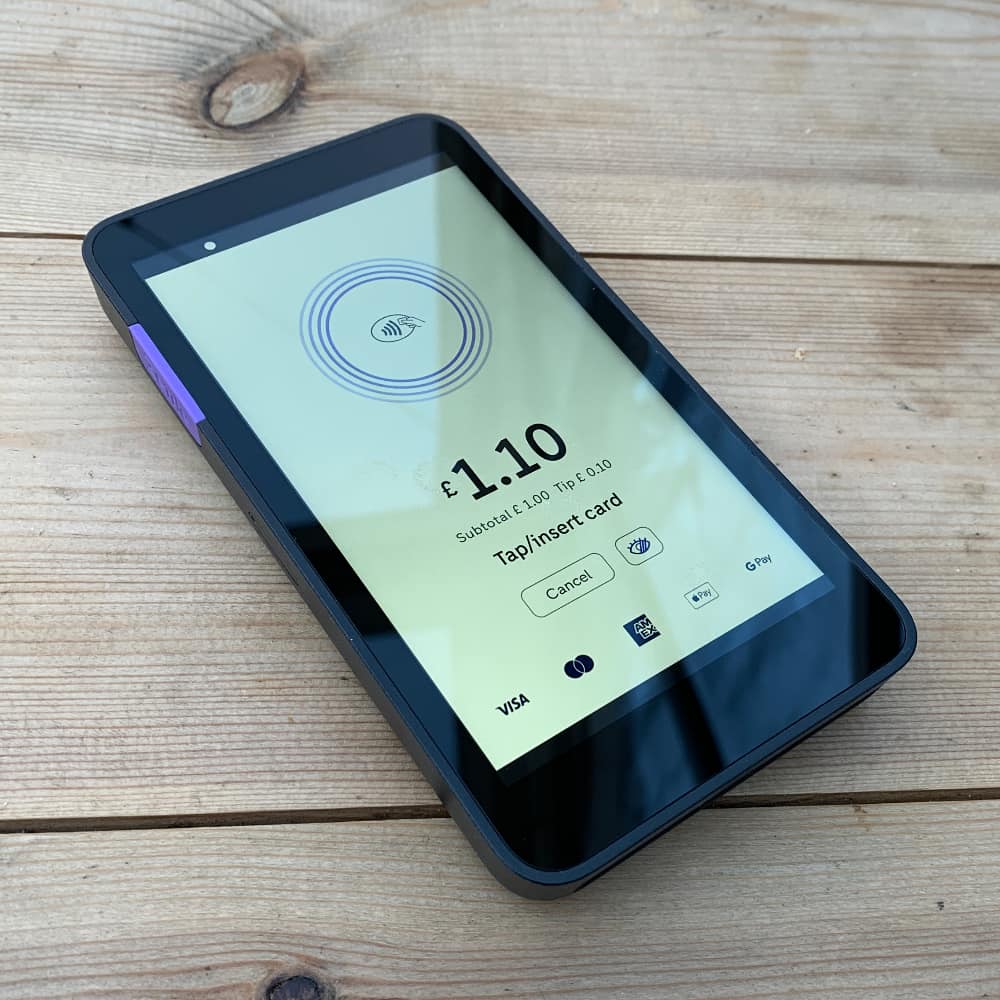 Zettle contactless terminal
