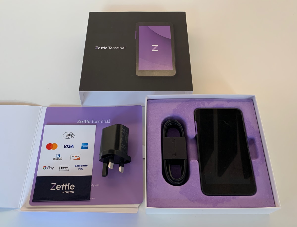 Zettle Terminal unboxing Zettle Terminal unboxing
