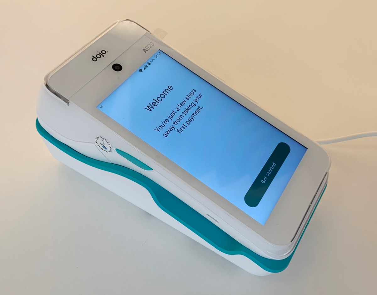Dojo portable card terminal