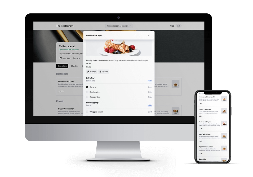 Lightspeed Order Anywhere on Mac and iPhone