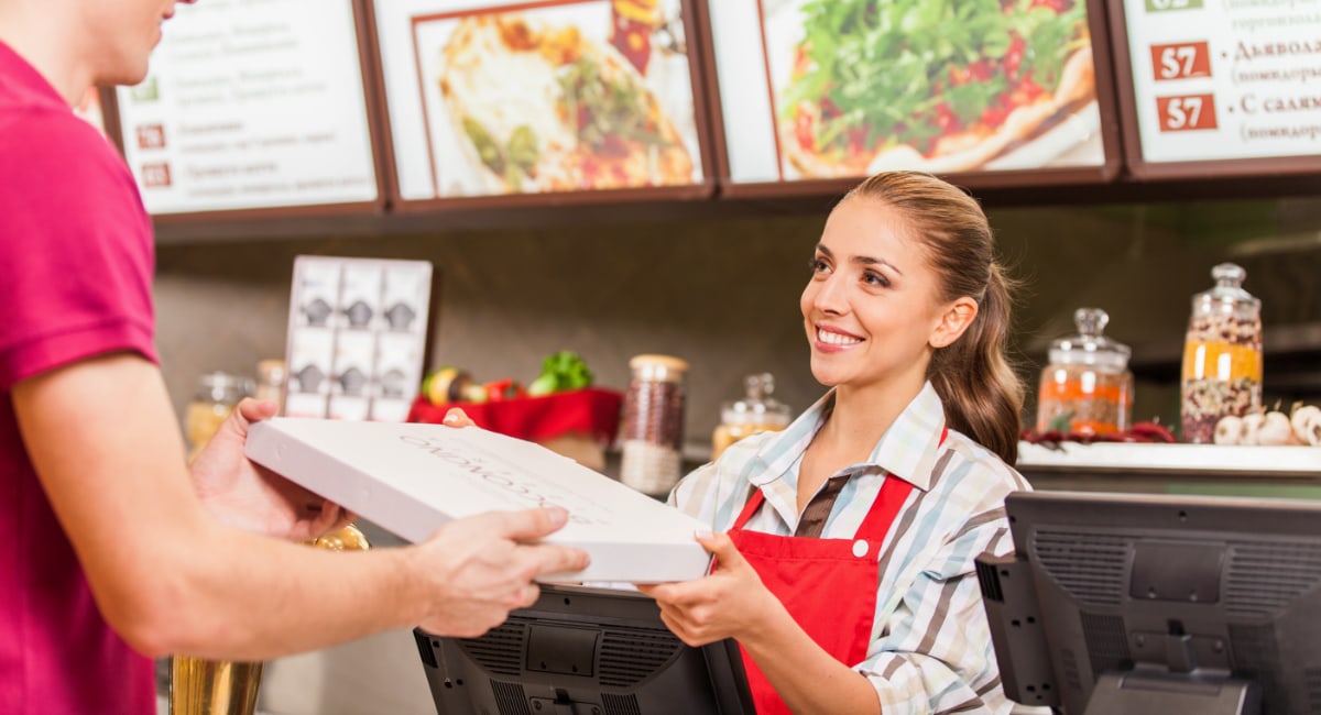 POS system for pizzeria
