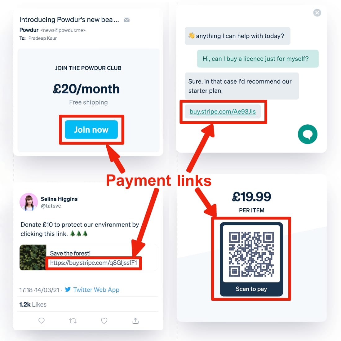 Invoices vs payment links: differences and uses