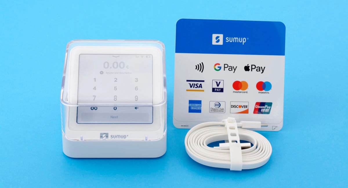 SumUp Solo + Printer Bundle - Credit Card Payment Card Reader. Full  Touch-Screen Interface with Free SIM Card and Mobile Data (SumUp Solo +  Printer)
