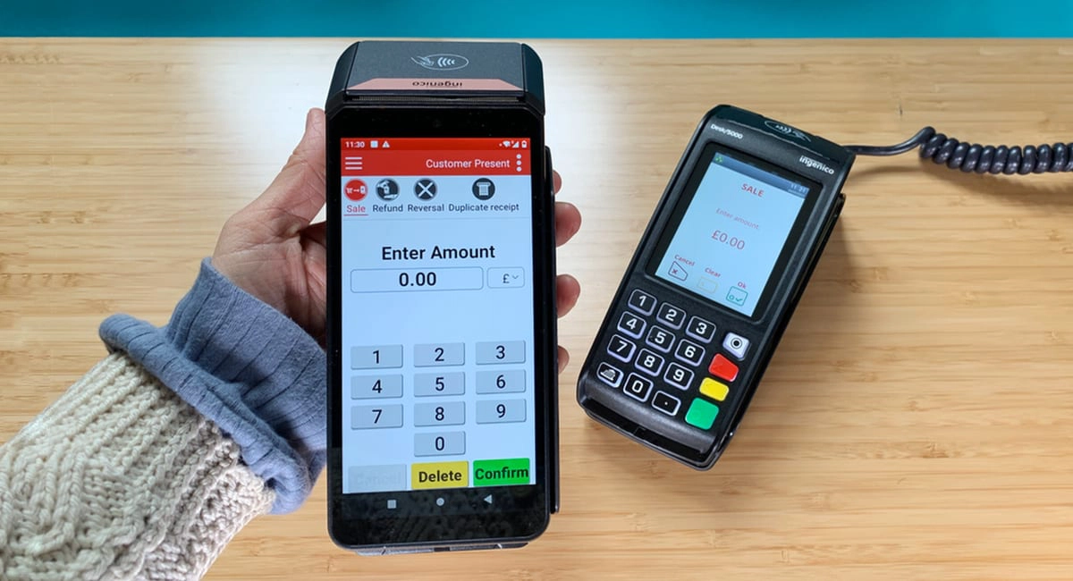 Worldpay card machines